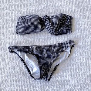 Jcrew factory gingham bikini